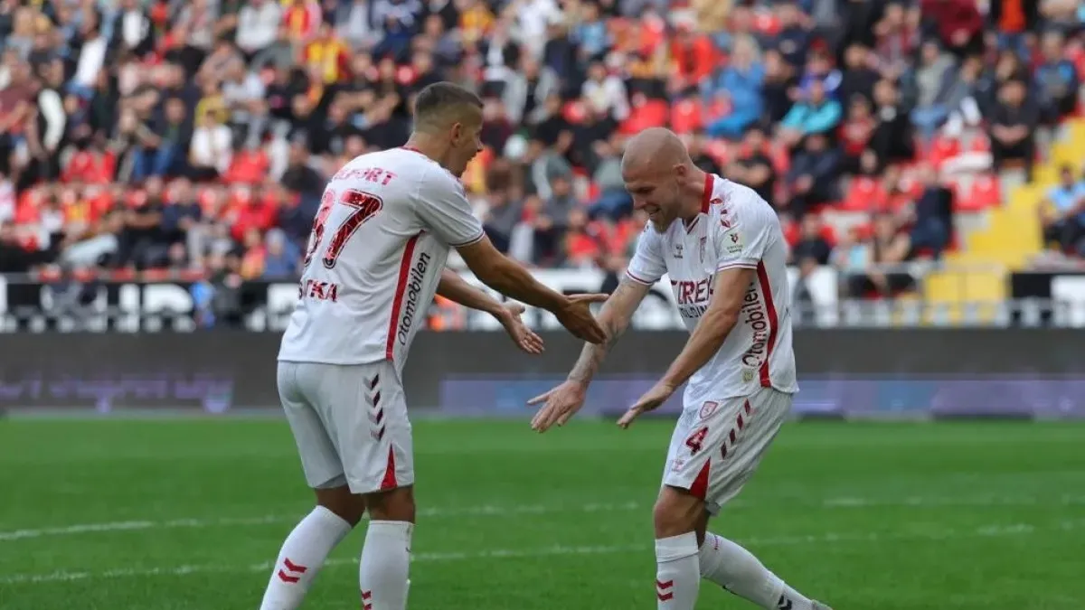 Samsunspor'dan Süper Lig'de deplasmanda kusursuz performans!