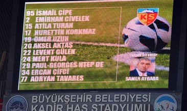 Kayserispor'da teknik direktör gafı