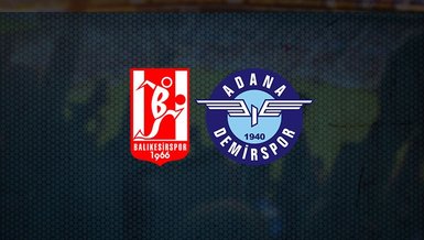Balıkesirspor Adana Demirspor maçı ne zaman, saat kaçta ve hangi kanalda canlı yayınlanacak?