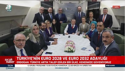 >Başkan Erdoğan'dan EURO 2028 ve EURO 2032 açıklaması!