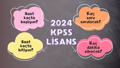 KPSS SAAT KAÇTA BAŞLIYOR, BİTİYOR? | 2024 KPSS Lisans GK-GY, Eğitim bilimleri kaç soru, dakika sürüyor?