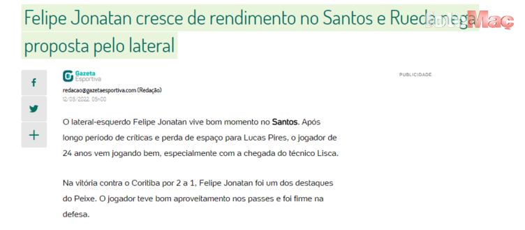 FENERBAHÇE TRANSFER HABERİ: Kanarya'da Felipe Jonatan gelişmesi! Sao Paulo Başkanı Andres Rueda'dan flaş açıklama