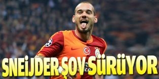 Sneijder şov devam ediyor