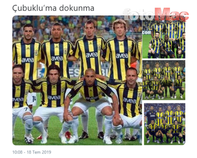 Fenerbahçe taraftarından şok forma tepkisi! ’Çubuklu’ma dokunma