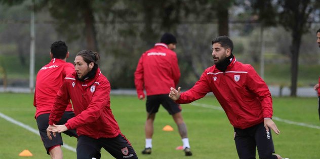 Samsunspor Çaykur Rizespor hazırlıklarını tamamladı