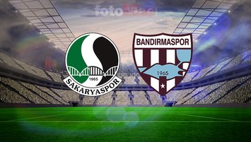 Sakaryaspor-Bandırmaspor maçı saat kaçta?