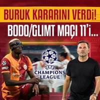İşte G.Saray'ın Bodo/Glimt maçı muhtemel 11'i
