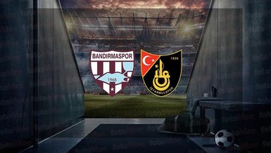 BANDIRMASPOR İSTANBULSPOR MAÇI CANLI İZLE 📺 | Bandırmaspor - İstanbulspor maçı ne zaman, saat kaçta ve hangi kanalda canlı yayınlanacak?