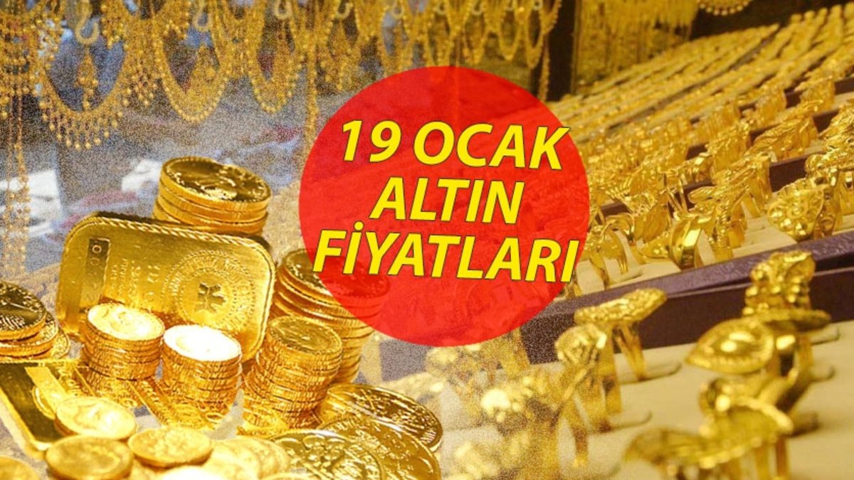 Altın fiyatları 19 Ocak: Çeyrek, yarım, tam altın güncel değerleri ve Dolar Kuru analizi
