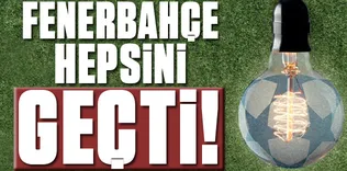 F.Bahçe, G.Saray ve Beşiktaş’a fark attı