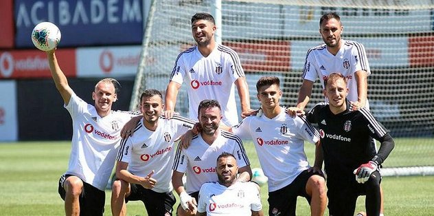 Beşiktaş pas ve taktik çalıştı