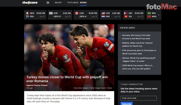 Milli Takım'ın Romanya zaferi dış basında! Arda Güler'e övgüler yağdı