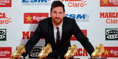 Messi Altın Ayakkabı ödülüne kavuştu