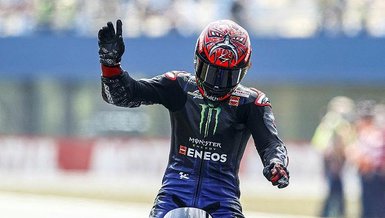 Son dakika spor haberi: MotoGP Hollanda Grand Prix'sinde kazanan Fabio Quartararo!