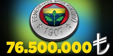 Fenerbahçe’den 76 .5 milyon TL’lik satış