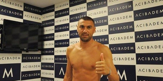 Burak Yılmaz kontrolden geçti