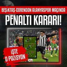 Beşiktaş penaltı kazandı! İşte o pozisyon