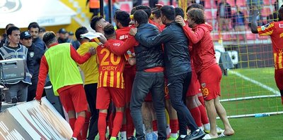 Kayserispor 5 hafta sonra kazandı