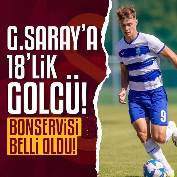 TRANSFER HABERİ: Galatasaray’a 18’lik golcü! Bonservisi belli oldu