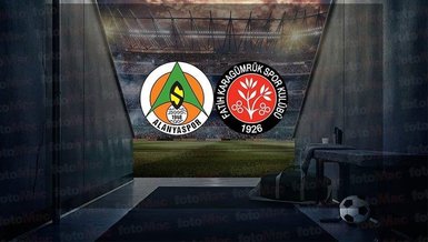 Alanyaspor Fatih Karagümrük maçı CANLI