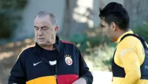 Alanya maçında sahada