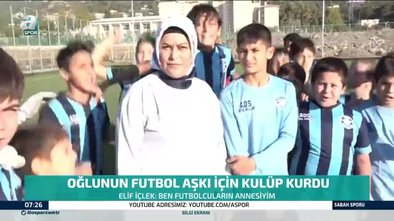Oğlu için kulüp kurdu! Futbol aşkı bunu yaptırdı