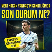 F.Bahçe'den Mert Hakan Yandaş açıklaması!