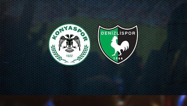 Konyaspor - Denizlispor maçı CANLI