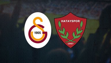Galatasaray Hatayspor maçı canlı
