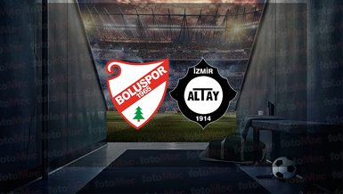 Boluspor - Altay maçı ne zaman, saat kaçta ve hangi kanalda canlı yayınlanacak? | Trendyol 1. Lig