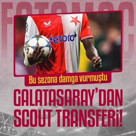 Galatasaray’dan scout transferi! Bu sezona damga vurmuştu