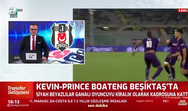 Kevin Prince Boateng Beşiktaş'ta