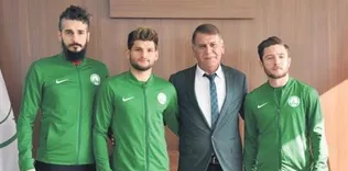 Sivas Belediyespor’da 3 imza