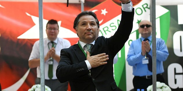 Bursaspor'un yeni başkanı Mesut Mestan oldu