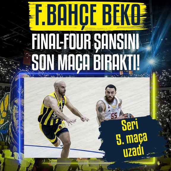 Fenerbahçe Beko 62-65 Monaco MAÇ SONUCU - ÖZET