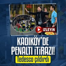 Fenerbahçe penaltı bekledi! İşte o anlar