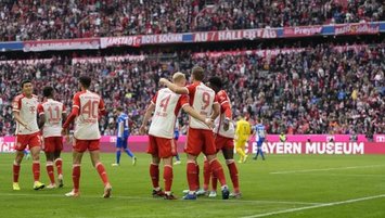 Bayern Münih evinde farka gitti!