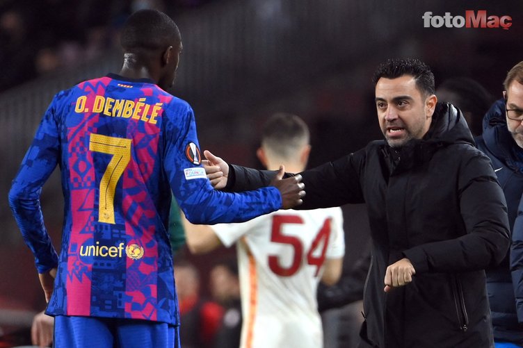 Xavi Barcelona Galatasaray maçının devre arasında esip gürledi