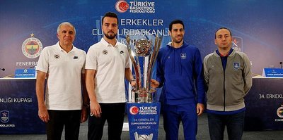 Fenerbahçe ile Anadolu Efes arasında yarın oynanacak 34. Erkekler Cumhurbaşkanlığı Kupası'nın basın toplantısı yapıldı