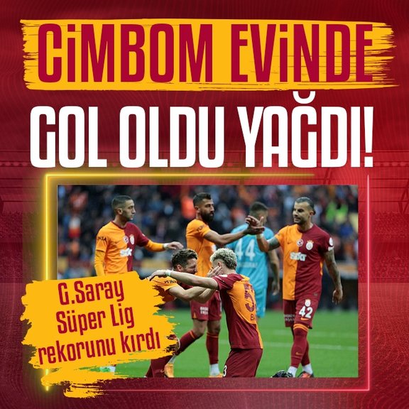 Galatasaray 6-1 EMS Yapı Sivasspor MAÇ SONUCU - ÖZET Cimbom evinde gol oldu yağdı!