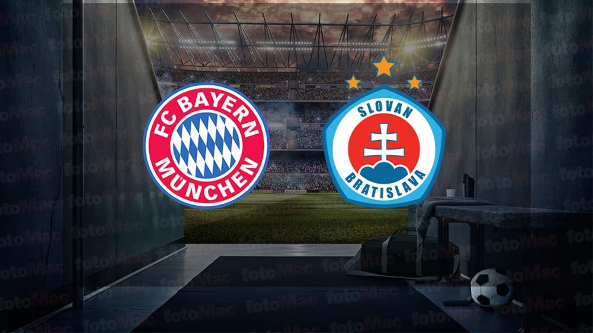 Bayern Münih - Slovan Bratislava maçı ne zaman, saat kaçta ve hangi kanalda canlı yayınlanacak? | UEFA Şampiyonlar Ligi Bayern Münih - Slovan Bratislava maçı ne zaman, saat kaçta ve hangi kanalda canlı yayınlanacak? | UEFA Şampiyonlar Ligi