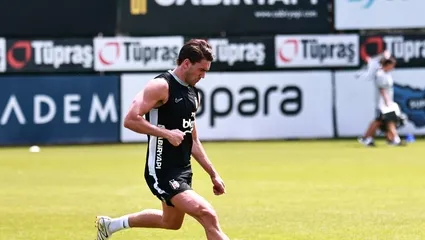 Beşiktaş'ta Vlahovic ilk antrenmanına çıktı!