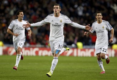Real Madrid-G.Saray maçından kareler