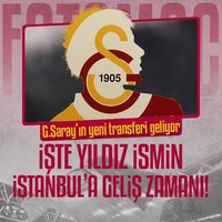 G.Saray'ın yeni transferi İstanbul'a geliyor!