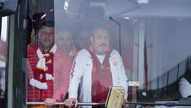 Galatasaray taraftarı Kadıköy'e geldi