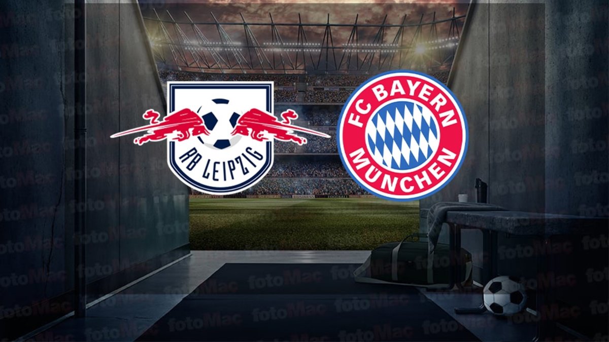 RB Leipzig-Bayern Münih maçı ne zaman, saat kaçta ve hangi kanalda canlı yayınlanacak? | Almanya Bundesliga RB Leipzig-Bayern Münih maçı ne zaman, saat kaçta ve hangi kanalda canlı yayınlanacak? | Almanya Bundesliga