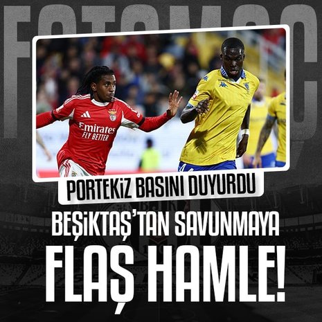 Beşiktaş’tan savunmaya flaş hamle! Portekiz basını duyurdu