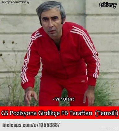 G.Saray-Beşiktaş caps’leri güldürüyor!