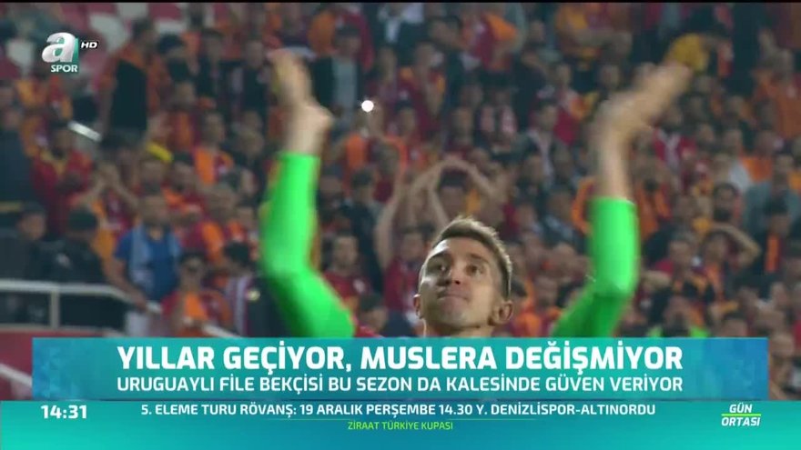 Yıllar geçiyor Muslera değişmiyor