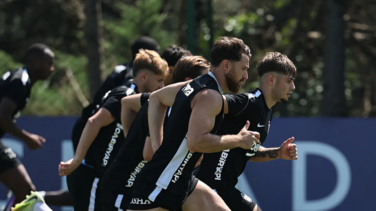 Beşiktaş'ta Midtjylland maçının hazırlıkları sürüyor